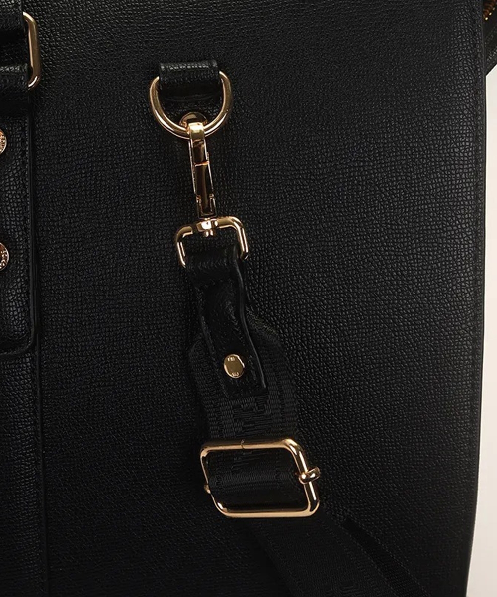 Bolsa Utilitaria Wj Grande Bicolor Metal Preto