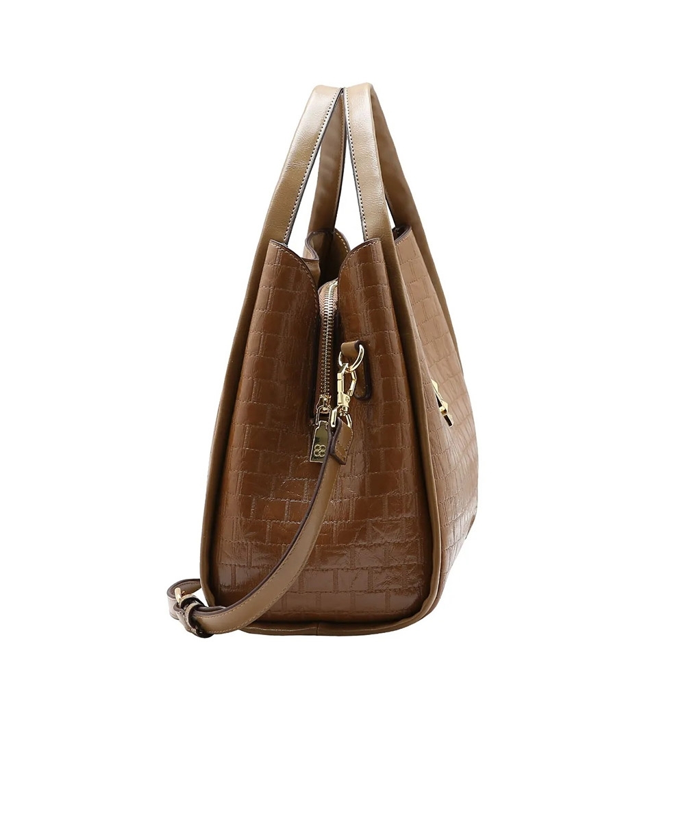 Bolsa Mão Chenson Matelasse Marrom