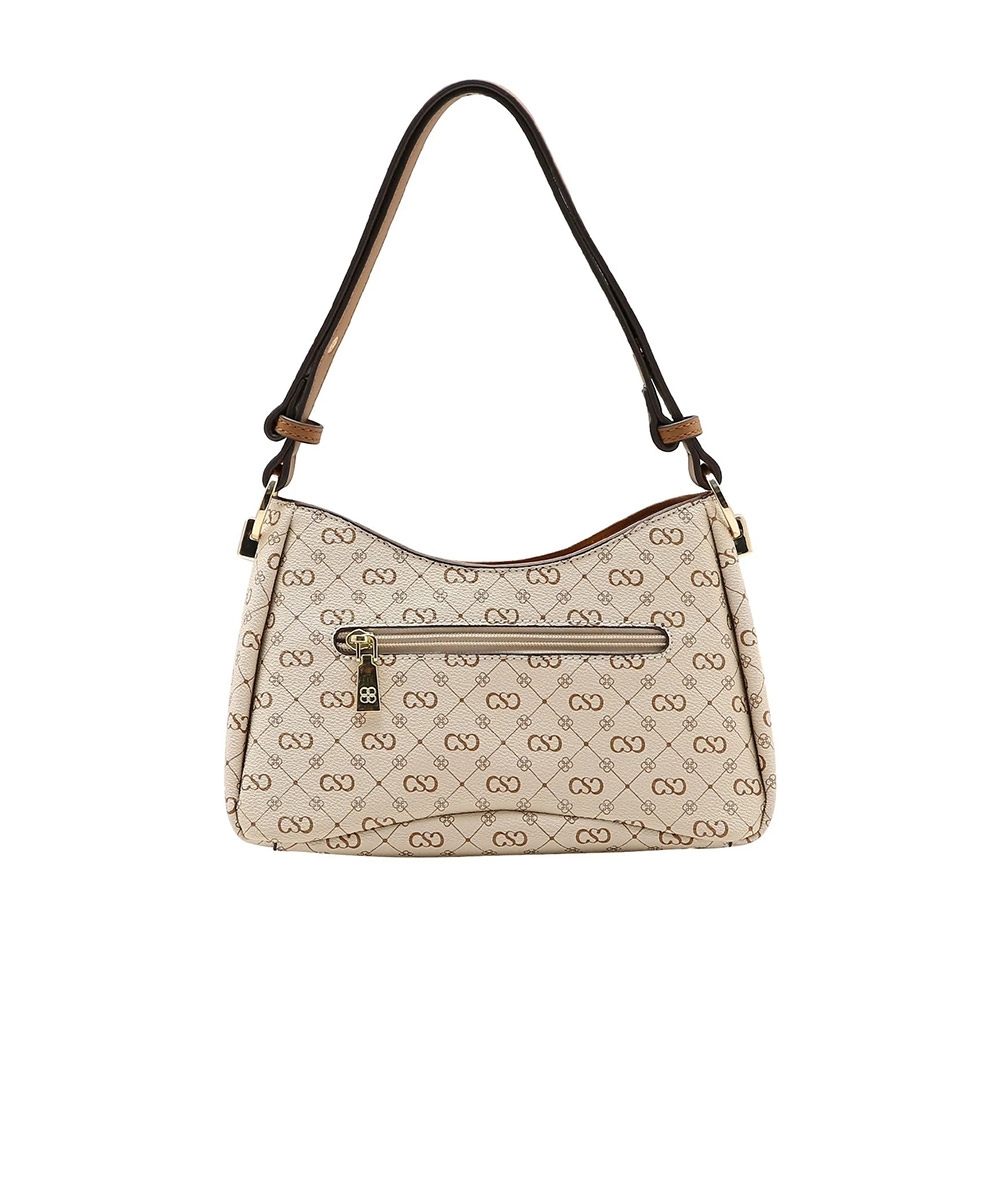 Bolsa Feminina Chenson Monograma Elegance Bege
