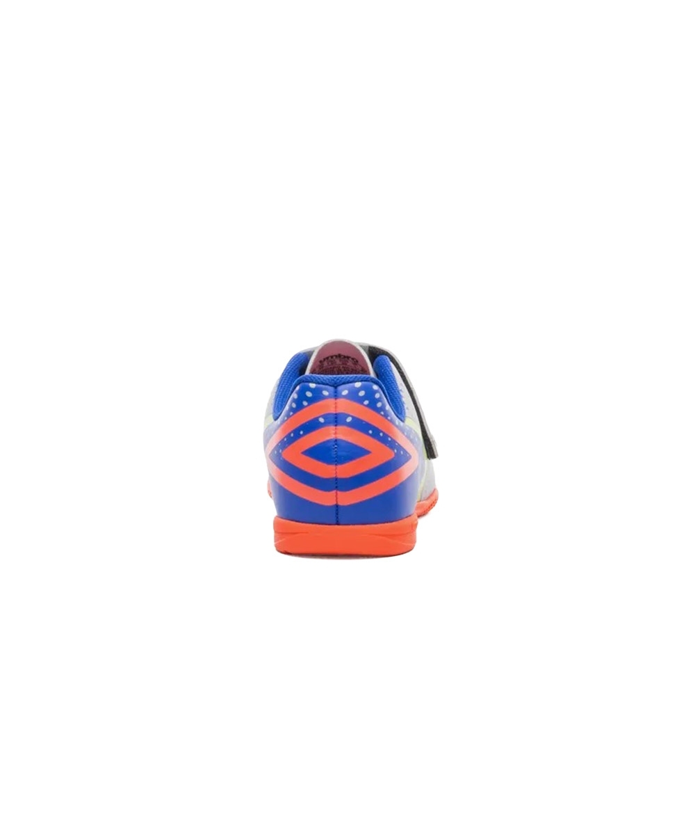 Chuteira Futsal Umbro Flip Kids U07fb00193 Cinza/azul