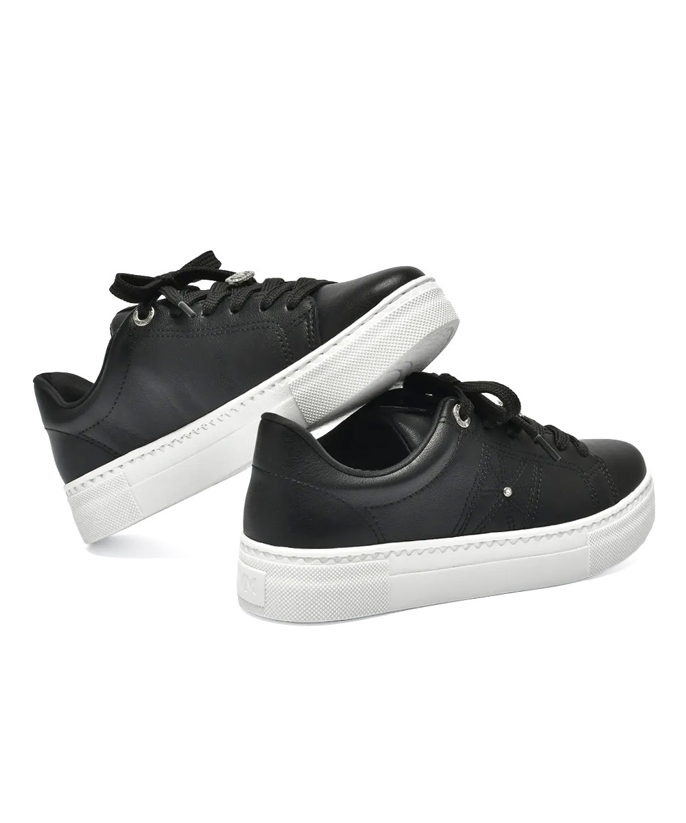 Tênis Feminino Via Marte Casual Preto