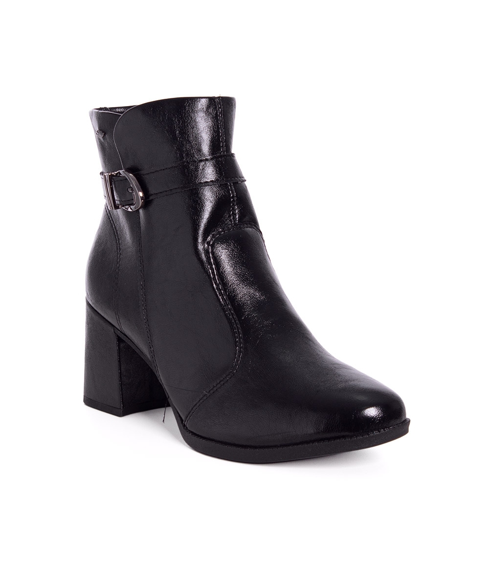 Bota Cano Curto Dakota Salto Bloco Preto