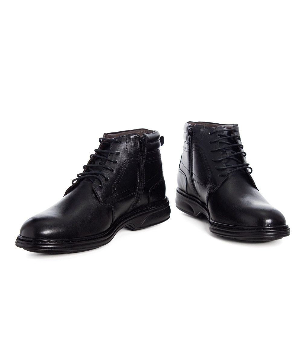 Bota Masculina Jota Pe 3d Evolution Couro Preto