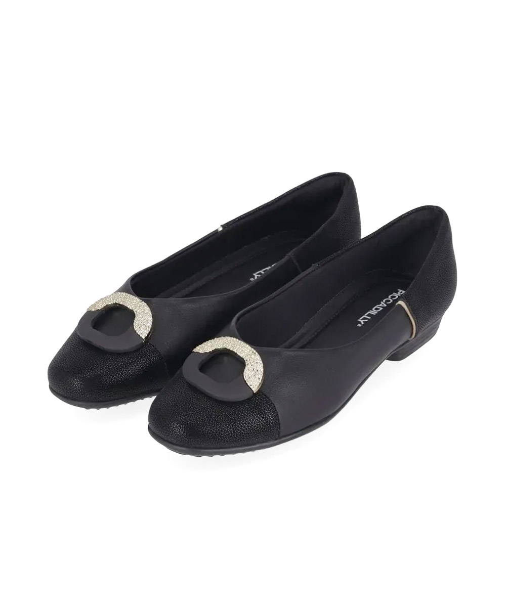 Sapatilha Feminino Piccadilly Raquel Brule Preto
