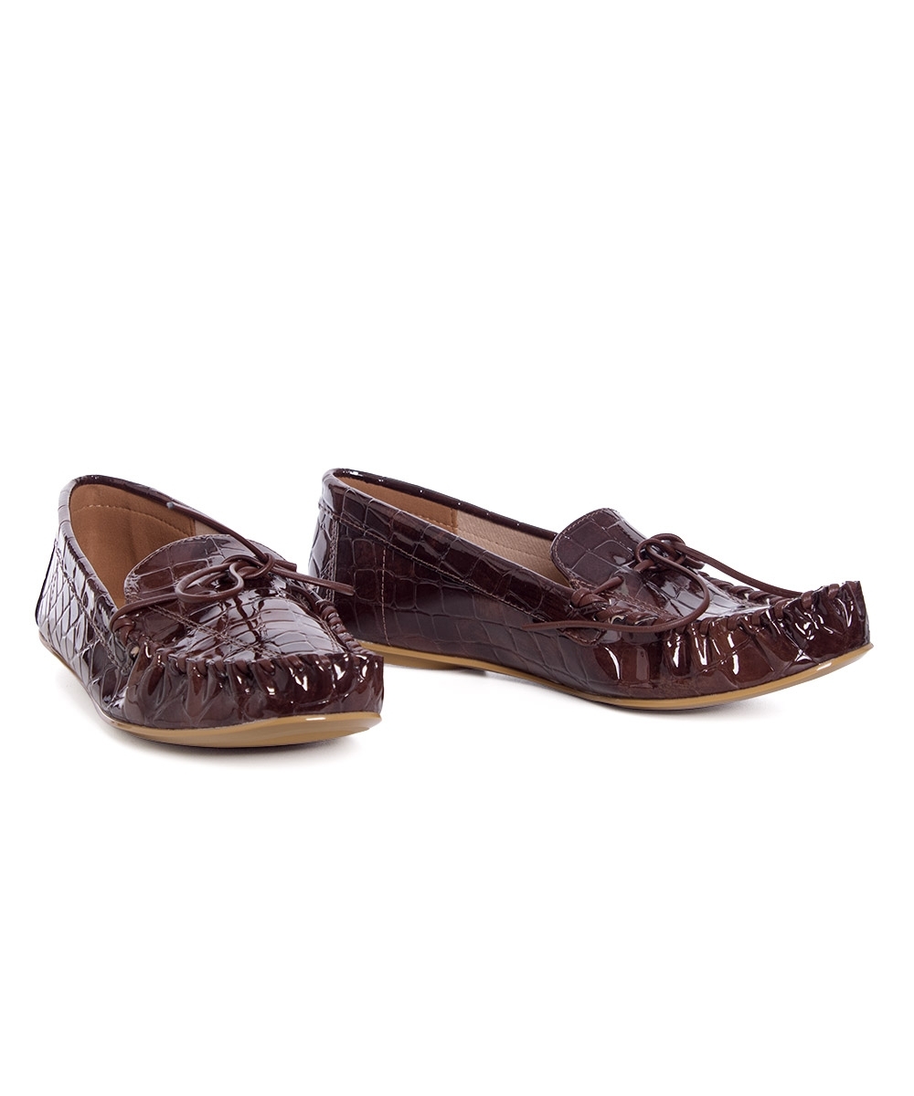 Mocassim Feminino Vizzano Envernizado Marrom