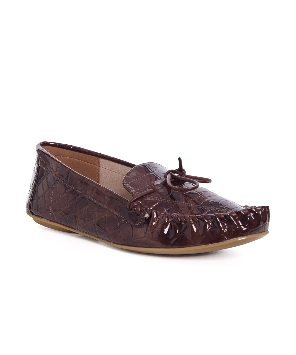 Mocassim Feminino Vizzano Envernizado Marrom