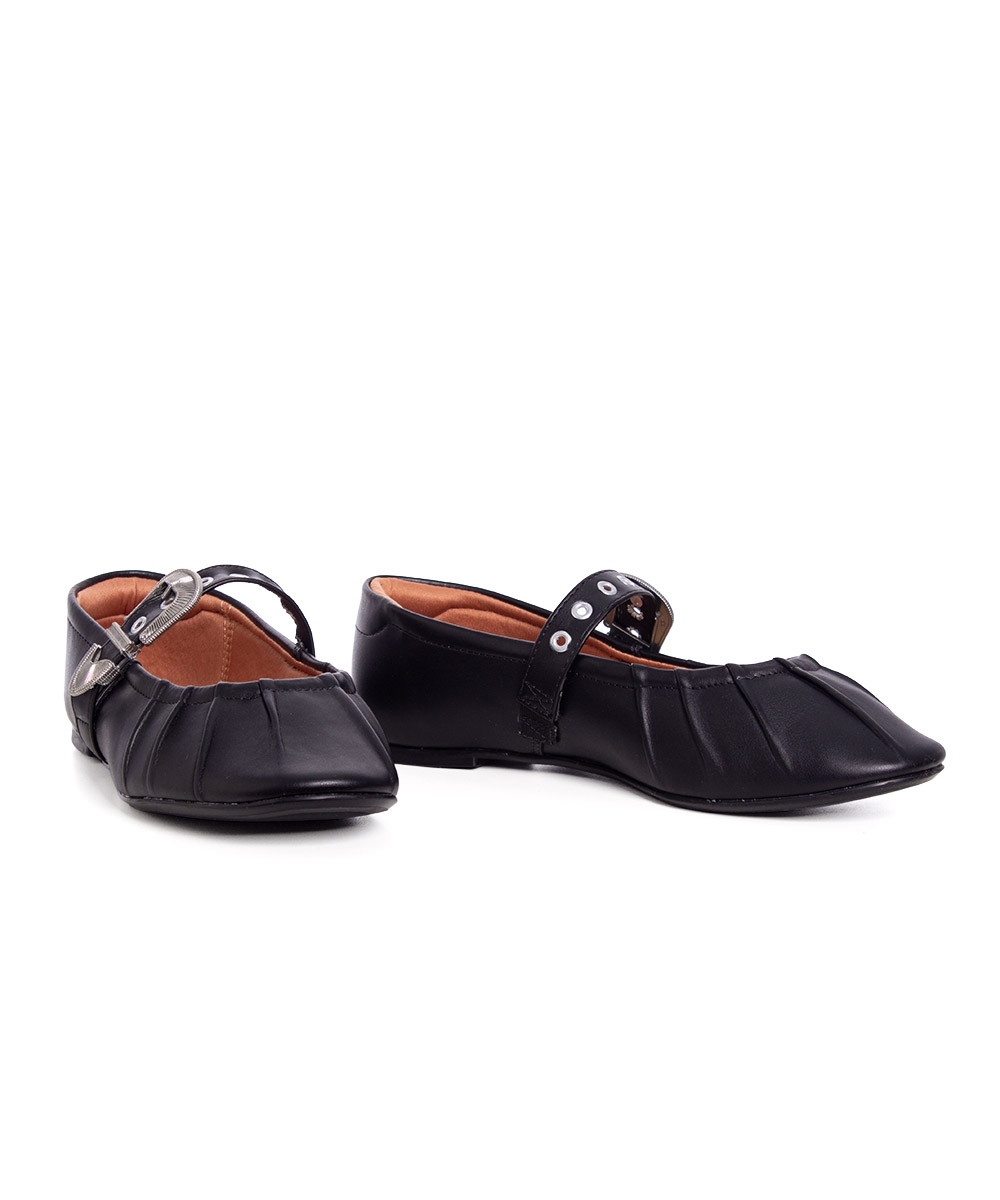 Sapatilha Boneca Vizzano Flat Preto