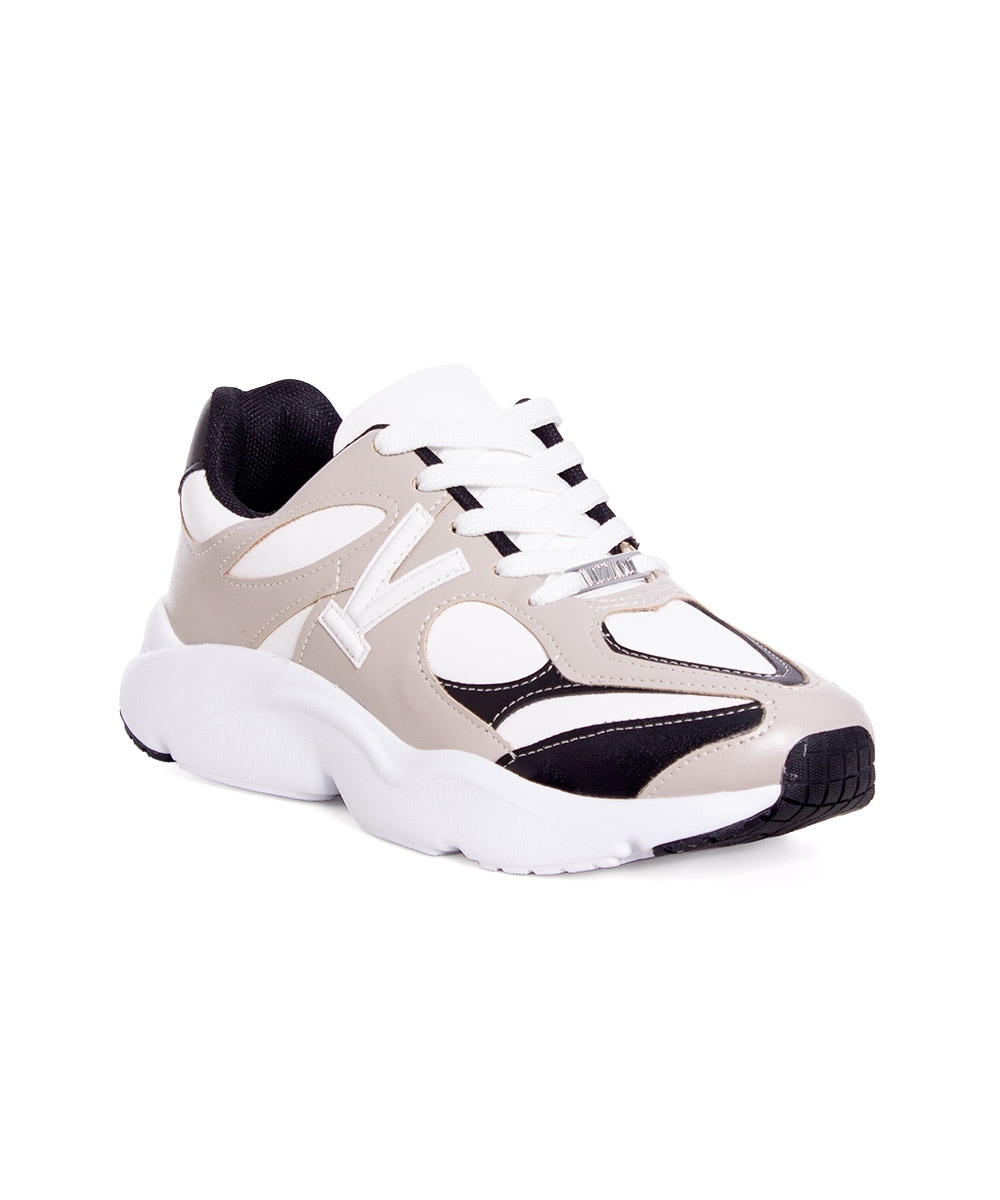 Tênis Feminino Vizzano Sneaker Branco/preto