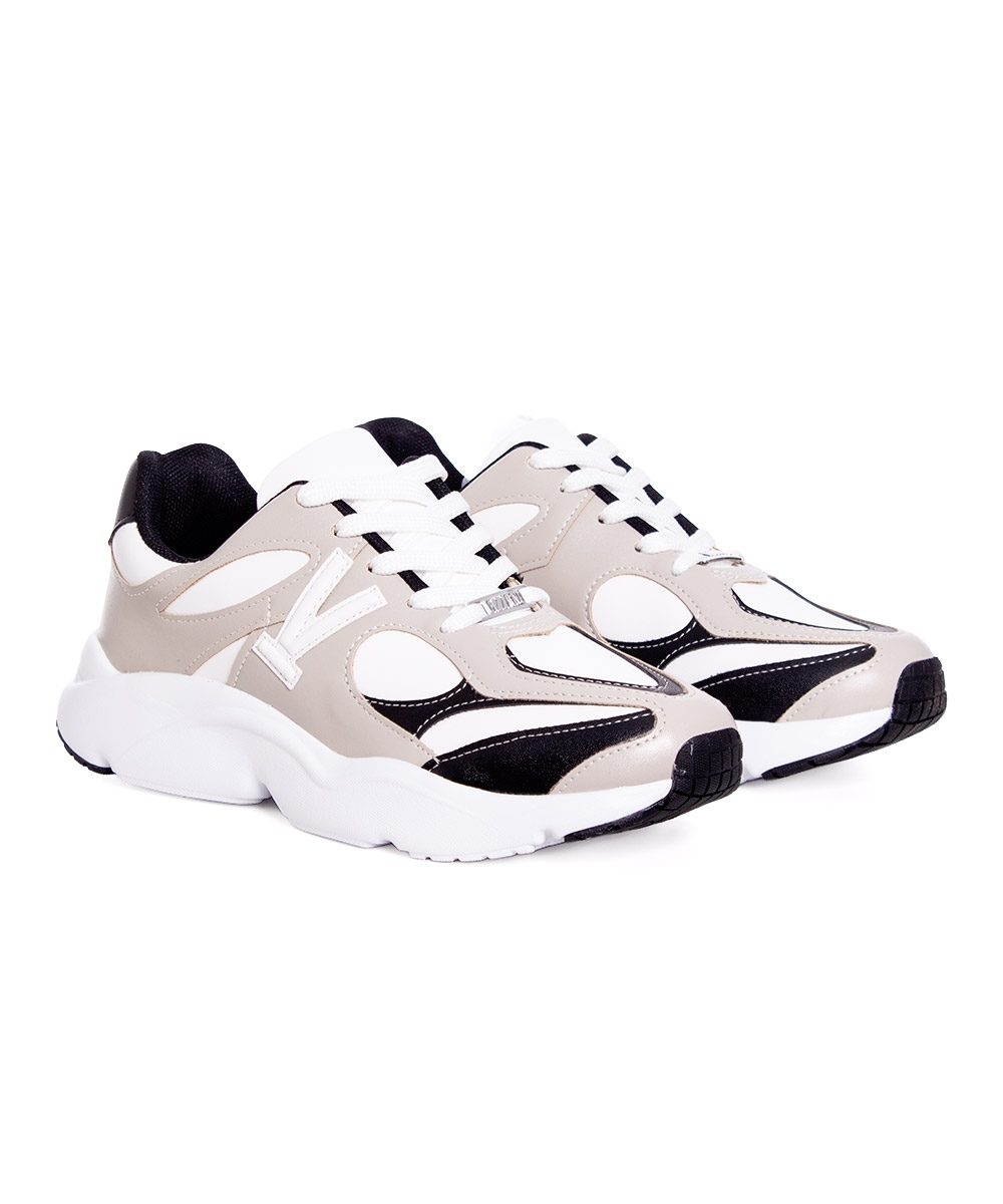 Tênis Feminino Vizzano Sneaker Branco/preto