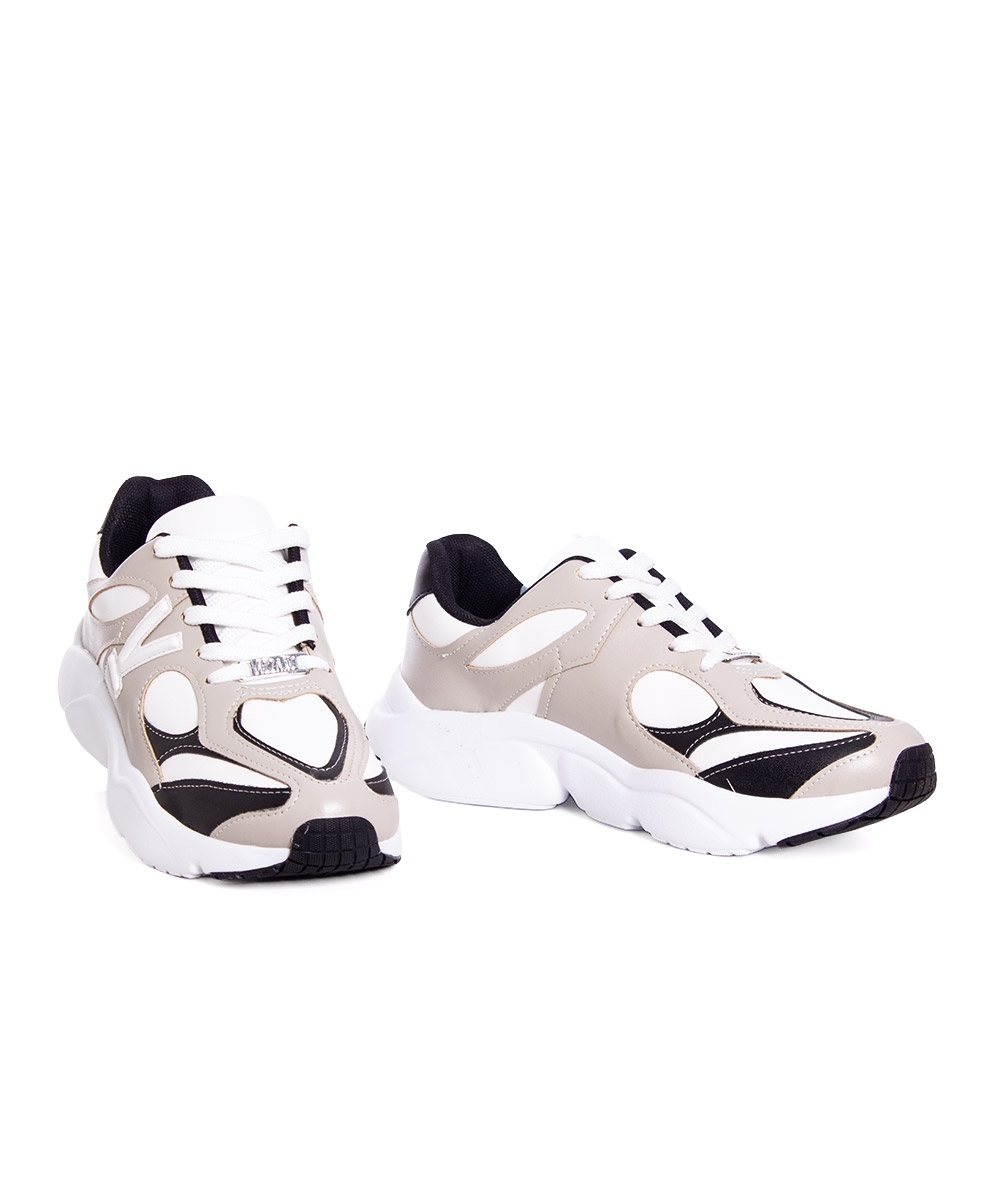 Tênis Feminino Vizzano Sneaker Branco/preto