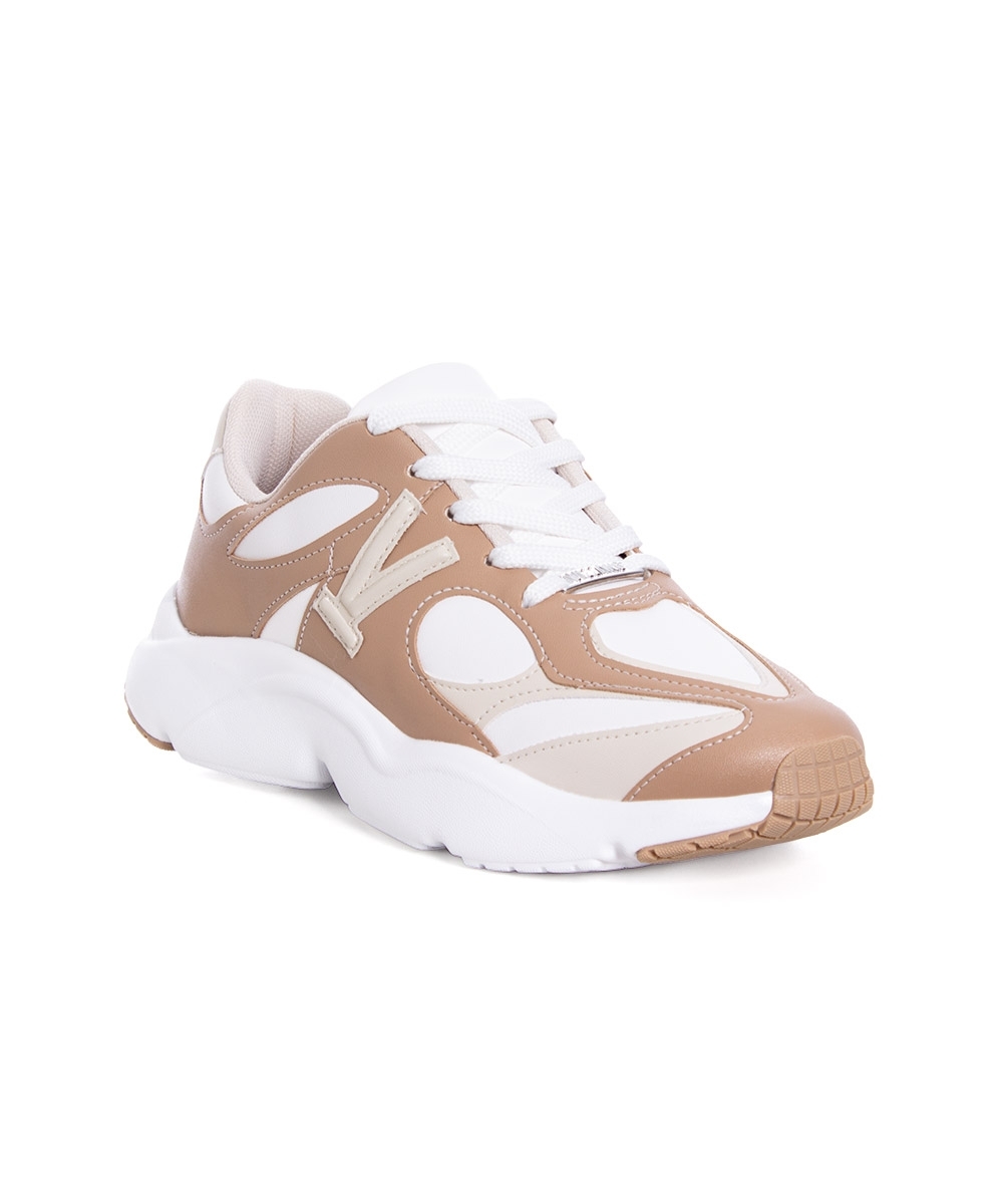 Tênis Feminino Vizzano Sneaker Branco/bege