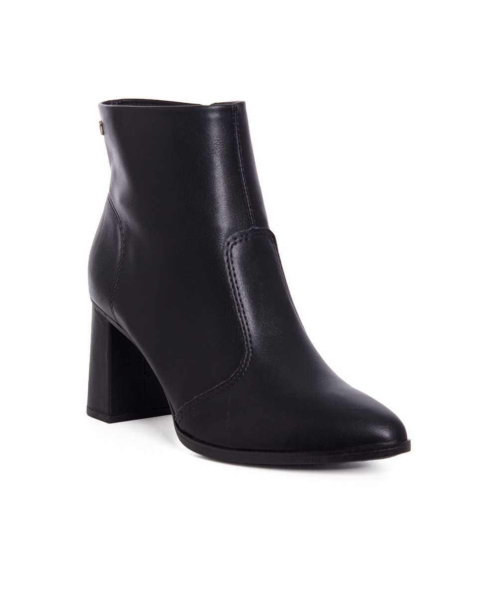 Bota Bico Fino Mississipi Salto Alto Preto
