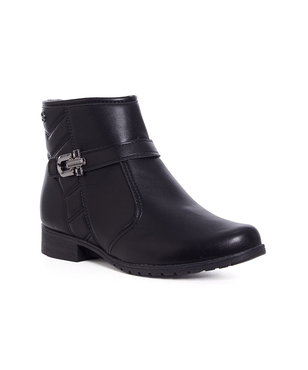 Bota Cano Curto Dakota Salto Baixo Preto
