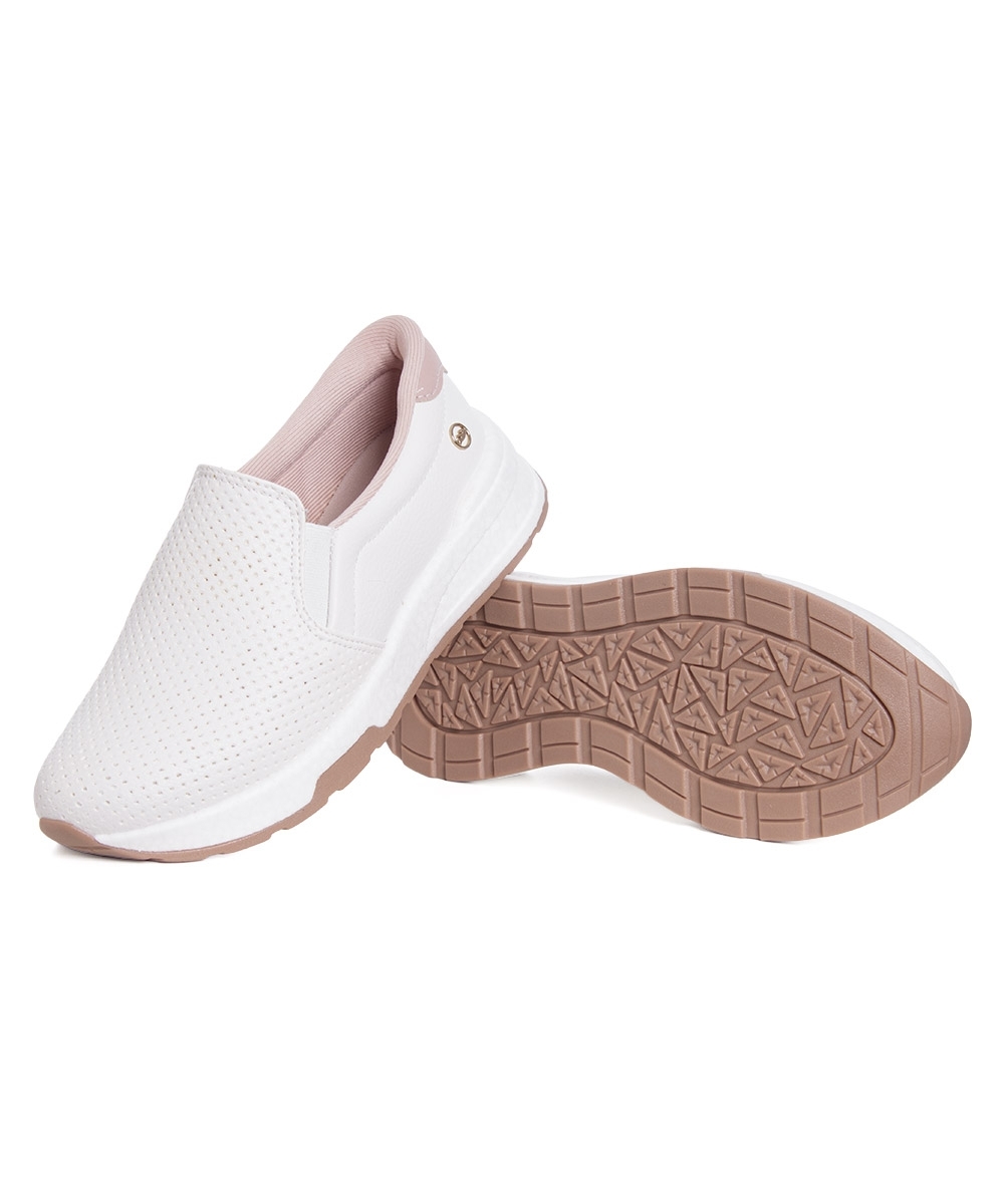 Tênis Feminino Dakota Slip On Branco