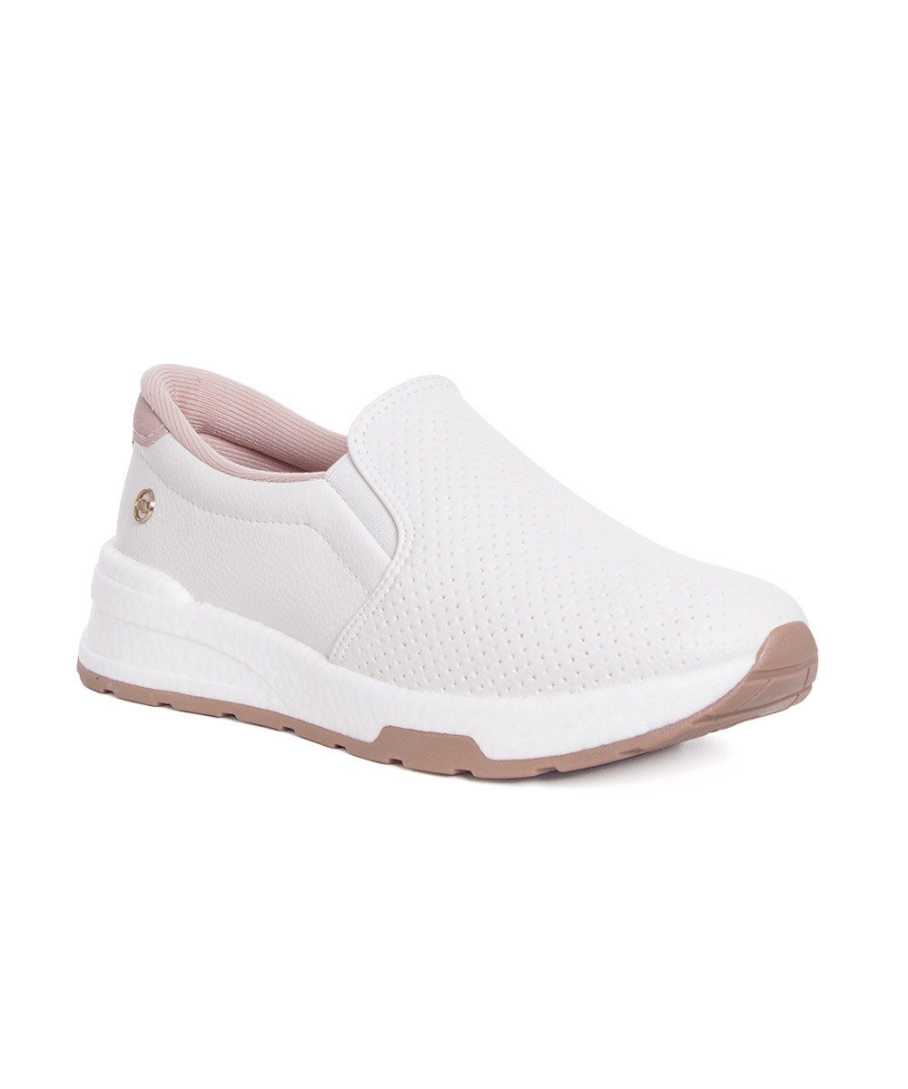 Tênis Feminino Dakota Slip On Branco