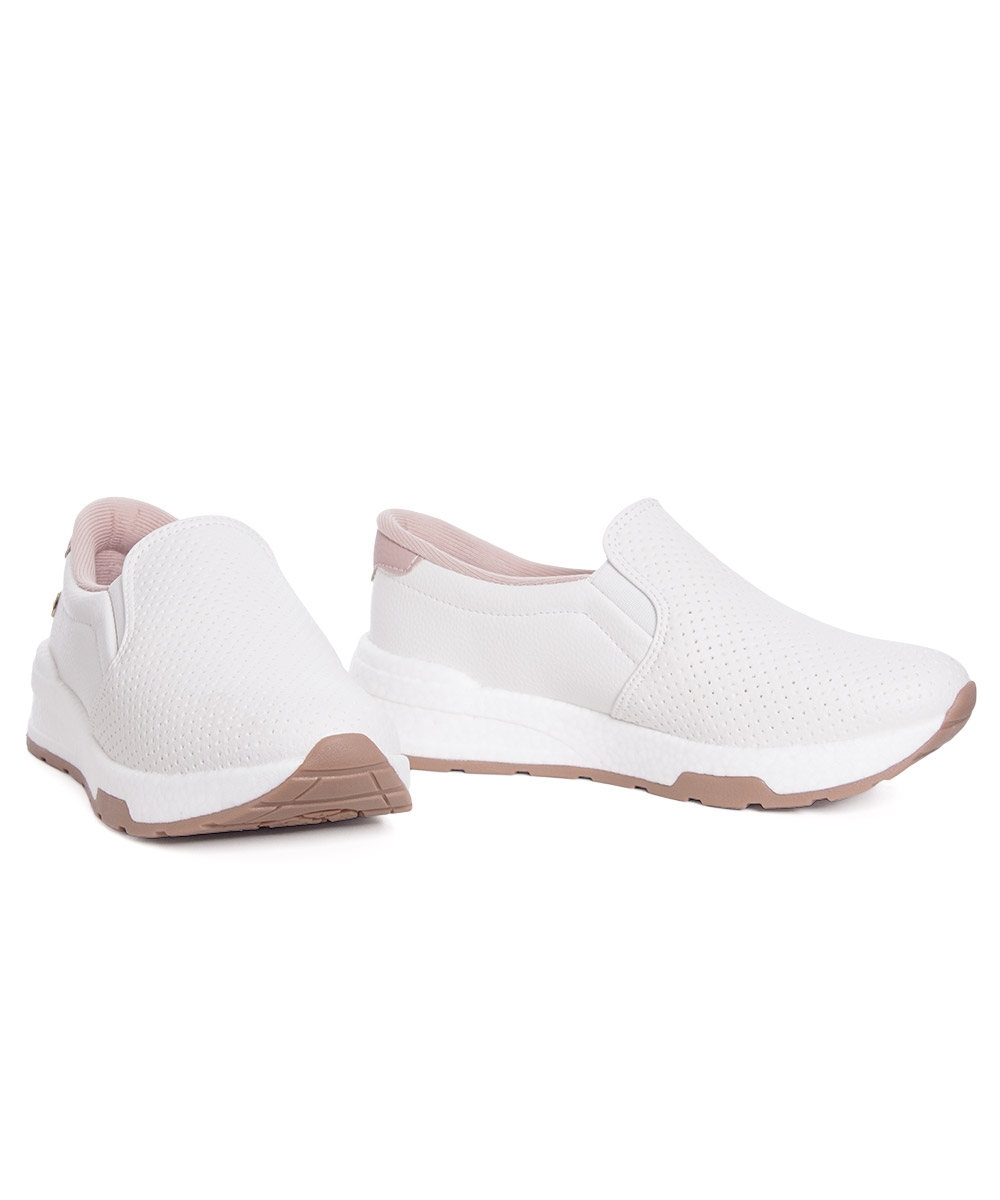 Tênis Feminino Dakota Slip On Branco