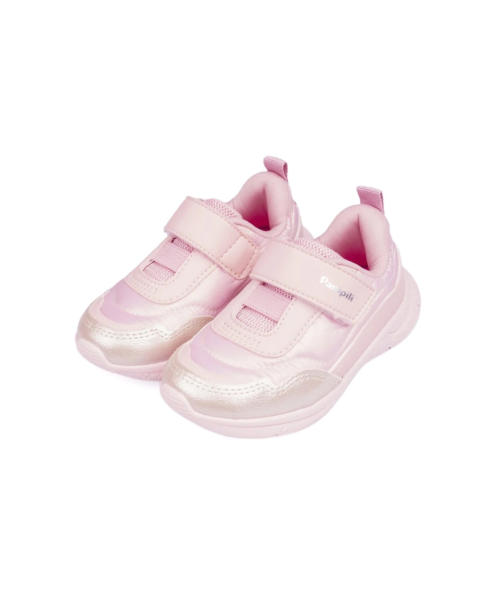 Tênis Infantil Pampili Soft Comfy Cintilante Rosa