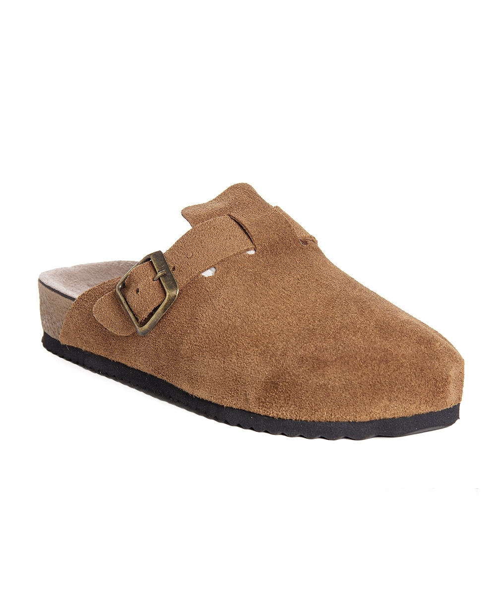 Mule Pixóle Fivela Couro Caramelo