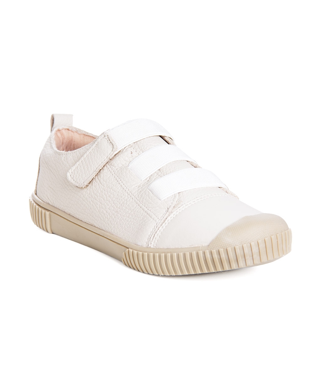 Tênis Casual Pixolé Feminino Couro Off White