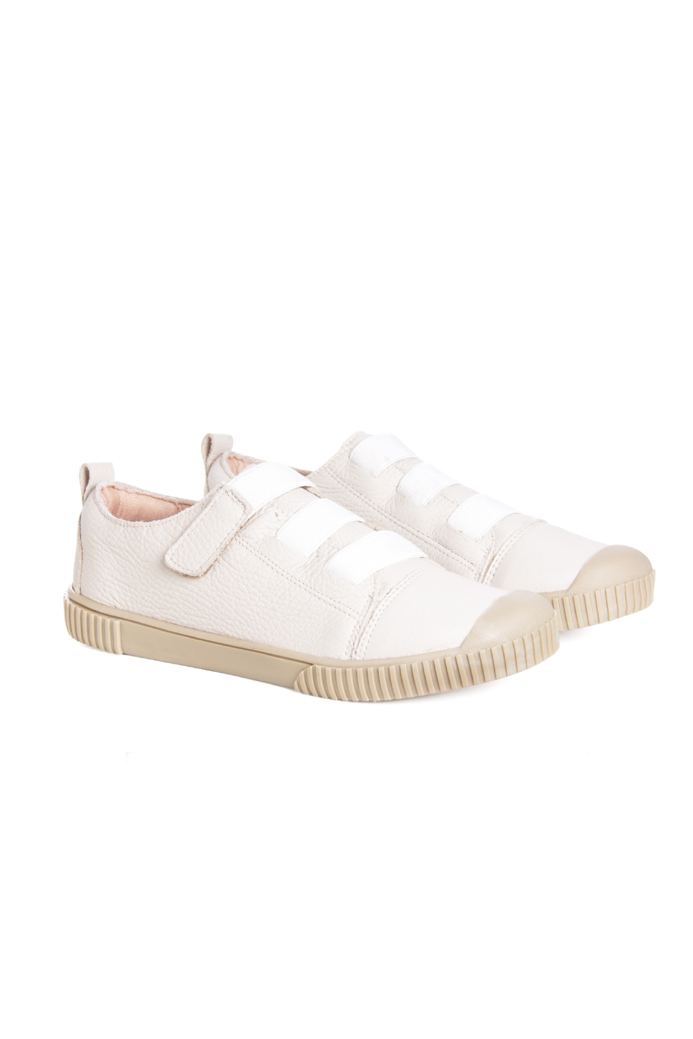Tênis Casual Pixolé Feminino Couro Off White