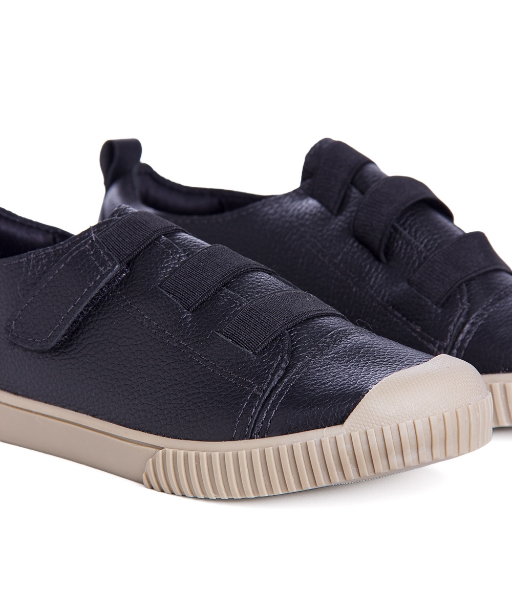 Tênis Casual Pixolé Feminino Couro Preto