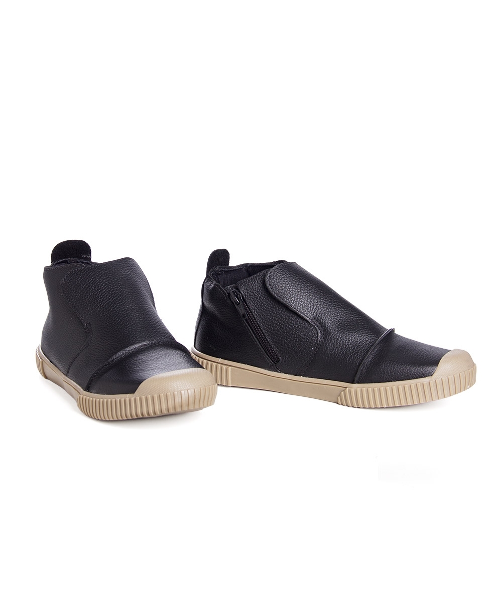 Tênis Feminino Pixolé Abotinado Couro Preto