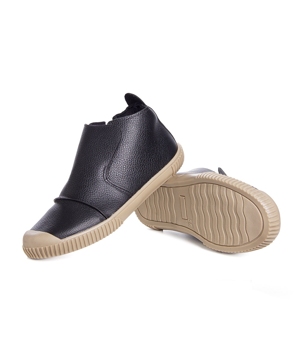 Tênis Feminino Pixolé Abotinado Couro Preto