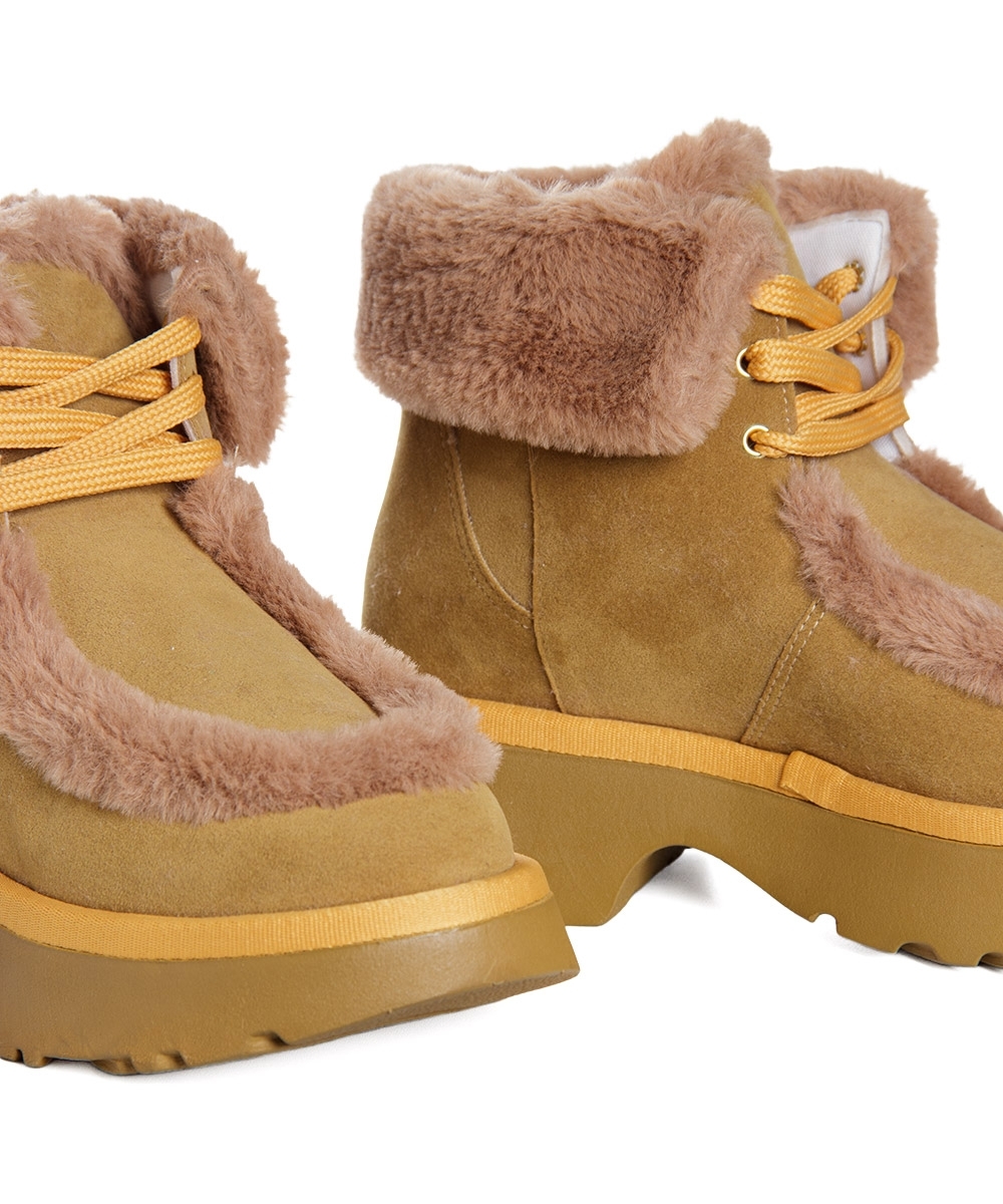 Bota Cano Curto Pixolé Tratorada Caramelo