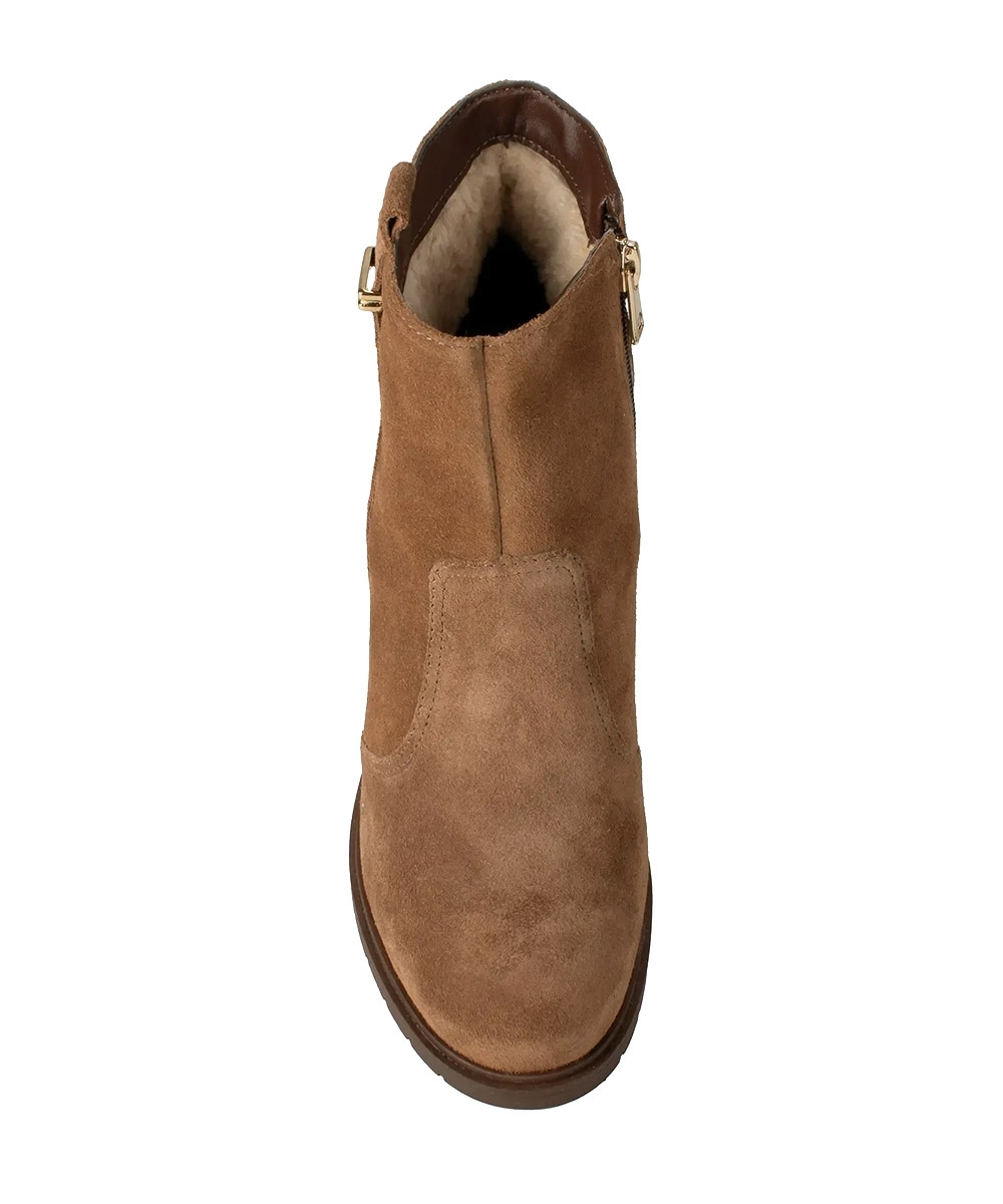 Bota Salto Médio Dakota Cano Curto Camel