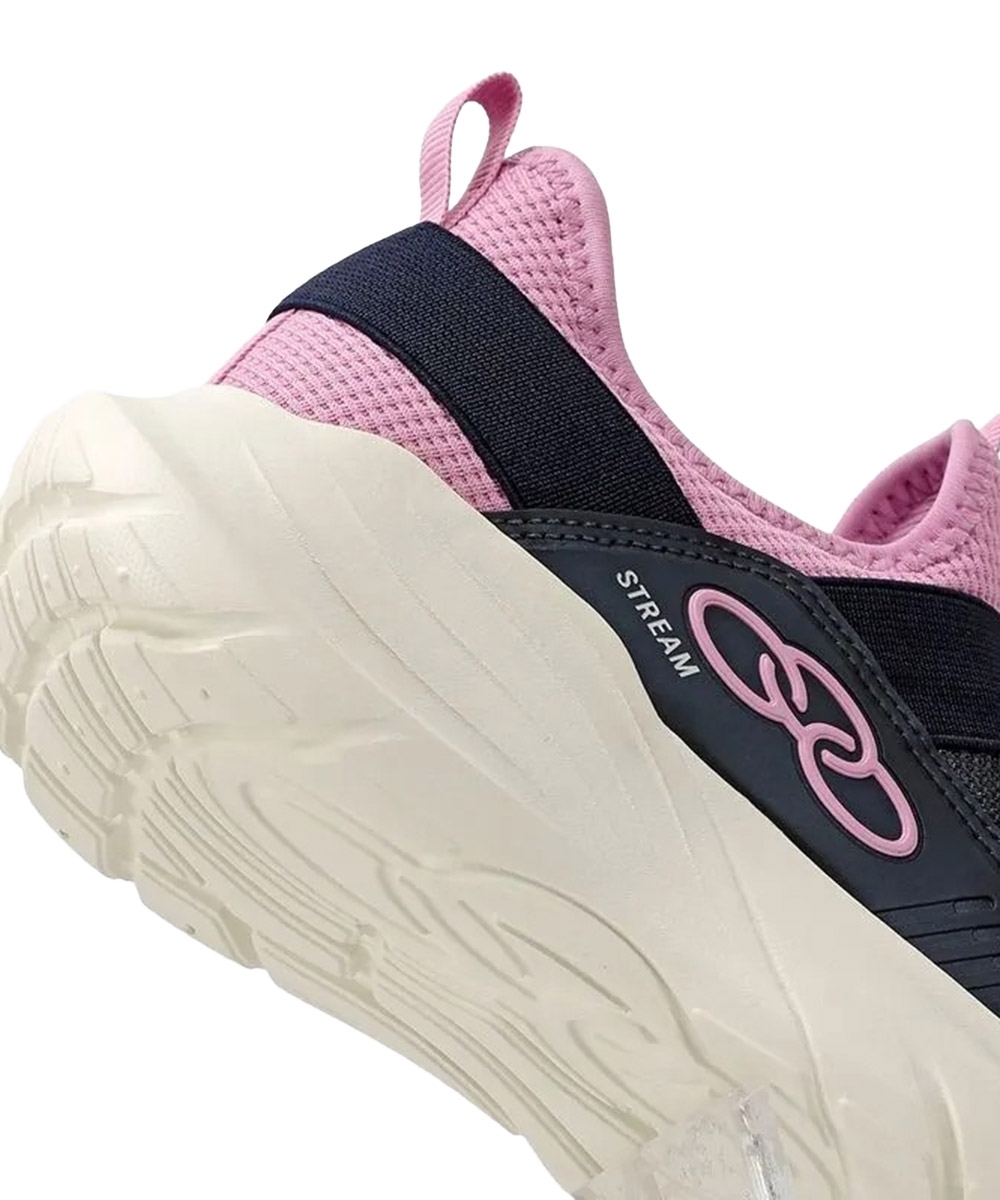 Tênis Infantil Olympikus Stream Marinho/rosa