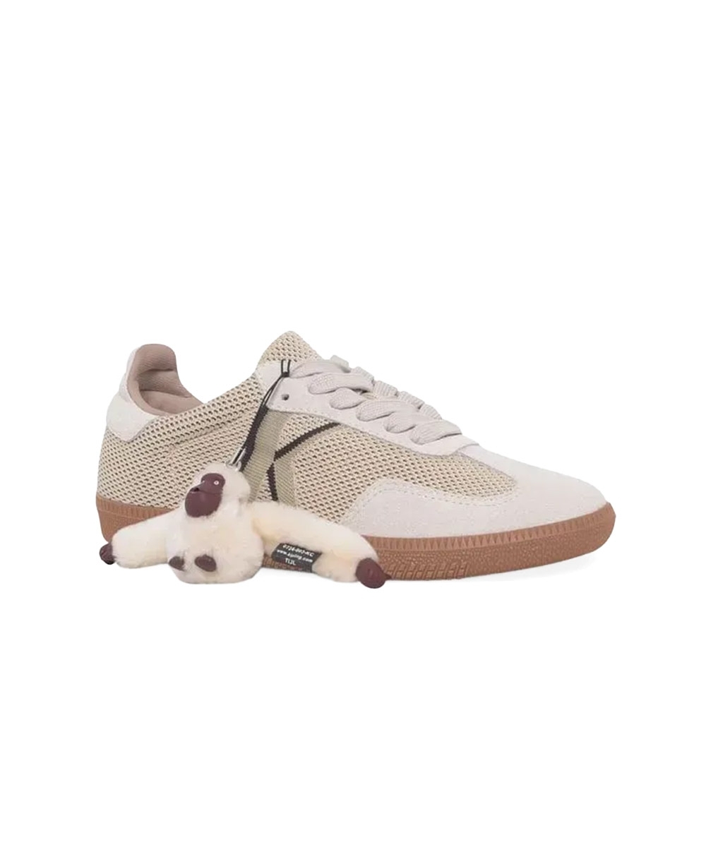 Tênis Kipling Clara Monkey Boho Tan Bege