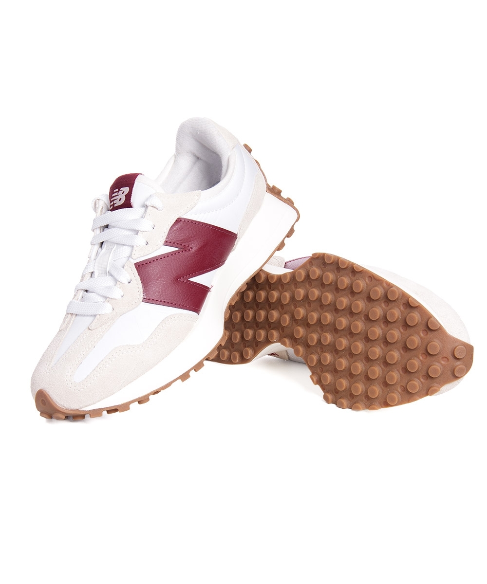 Tênis Feminino New Balance Ws327 Bege/vinho