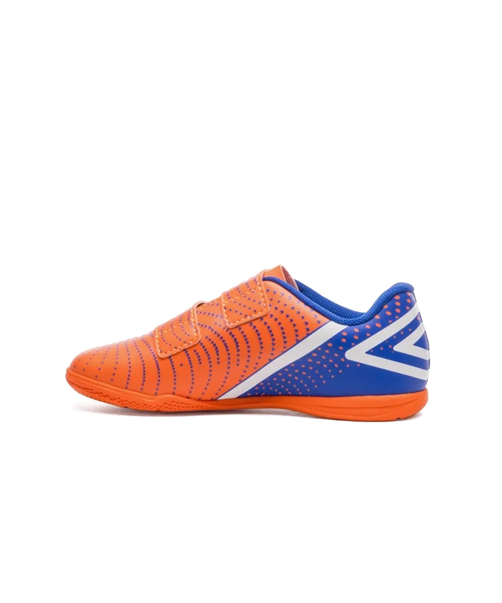 Chuteira Futsal Umbro Flip Kids U07fb00193 Laranja/azul