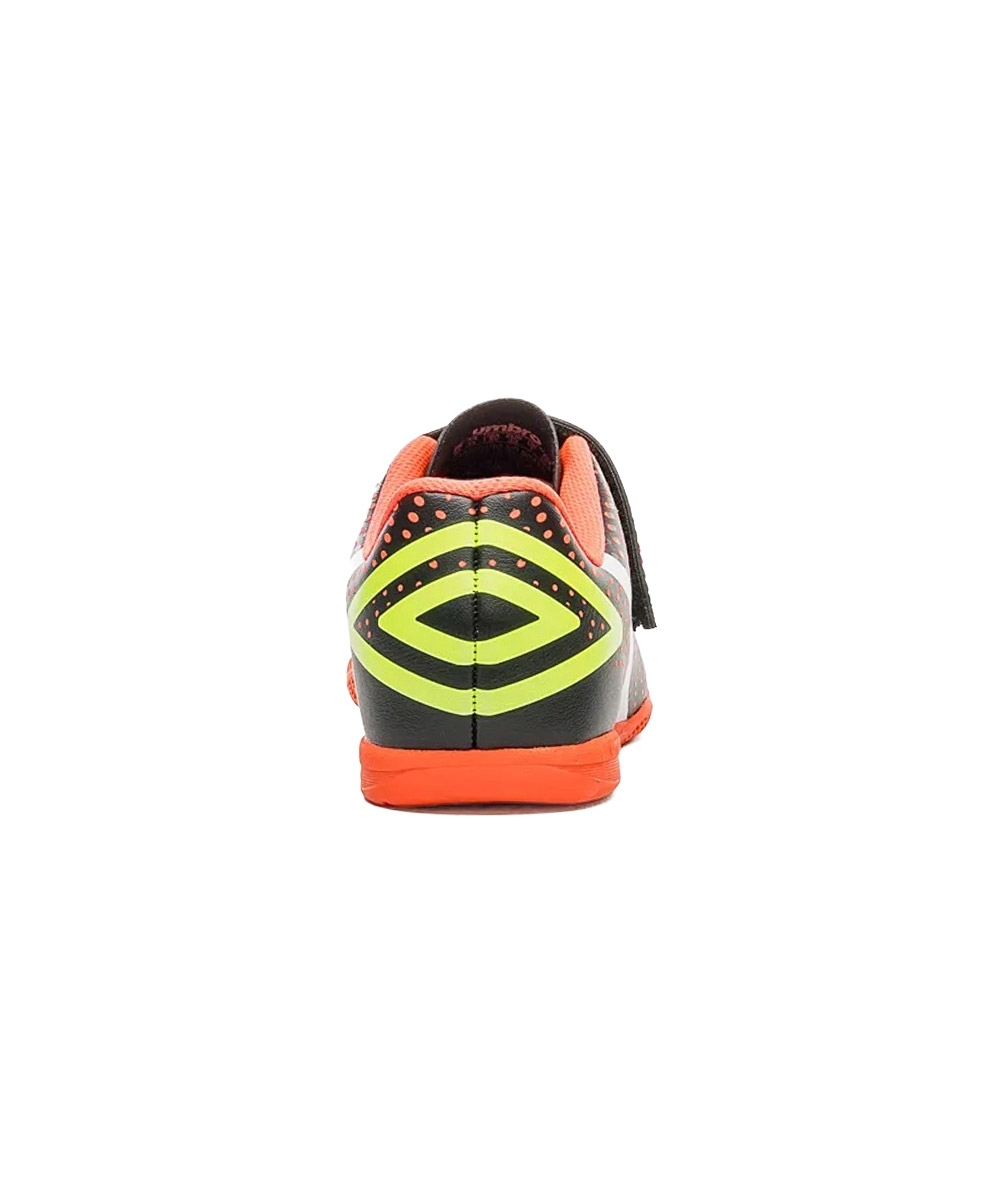Chuteira Futsal Umbro Flip Kids U07fb00193 Preto/coral