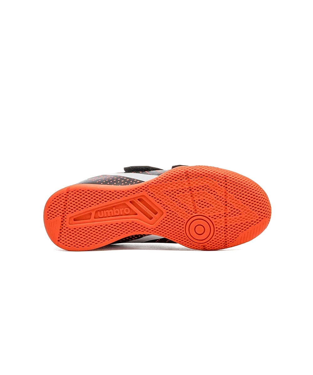 Chuteira Futsal Umbro Flip Kids U07fb00193 Preto/coral