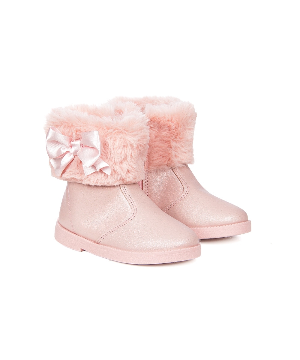 Bota Infantil Molekinha Baby Rosa