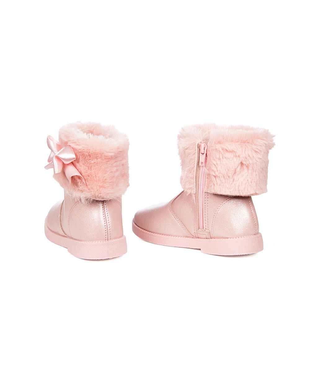 Bota Infantil Molekinha Baby Rosa