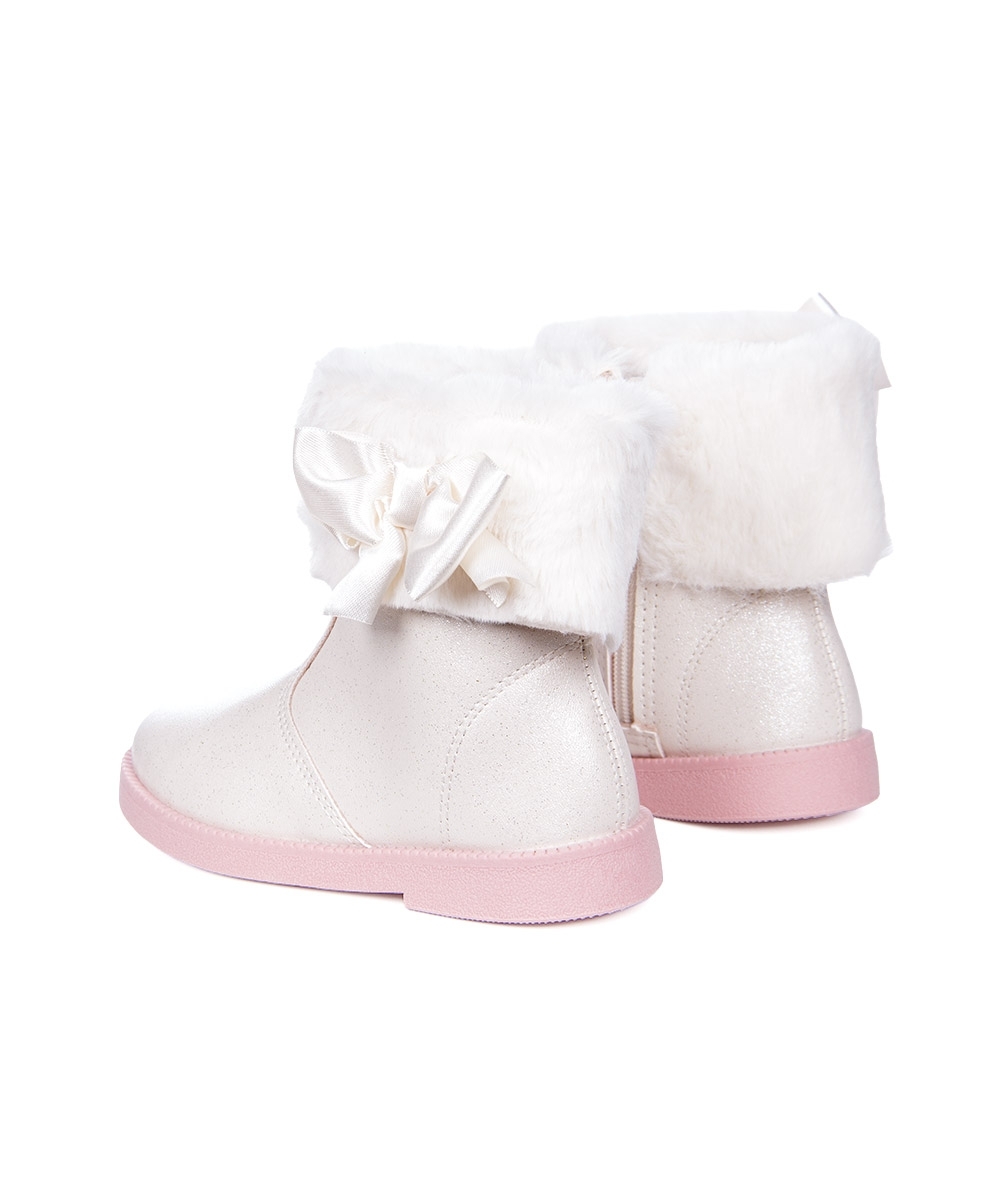 Bota Infantil Molekinha Baby Off White