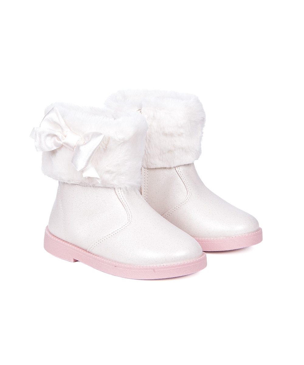 Bota Infantil Molekinha Baby Off White