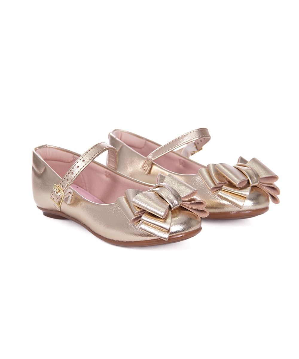 Sapatilha Infantil Molekinha 2083-1122 Ouro