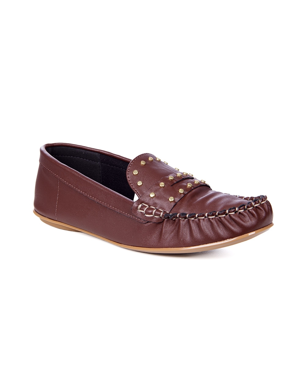 Mocassim Feminino Vizzano Loafer Marrom
