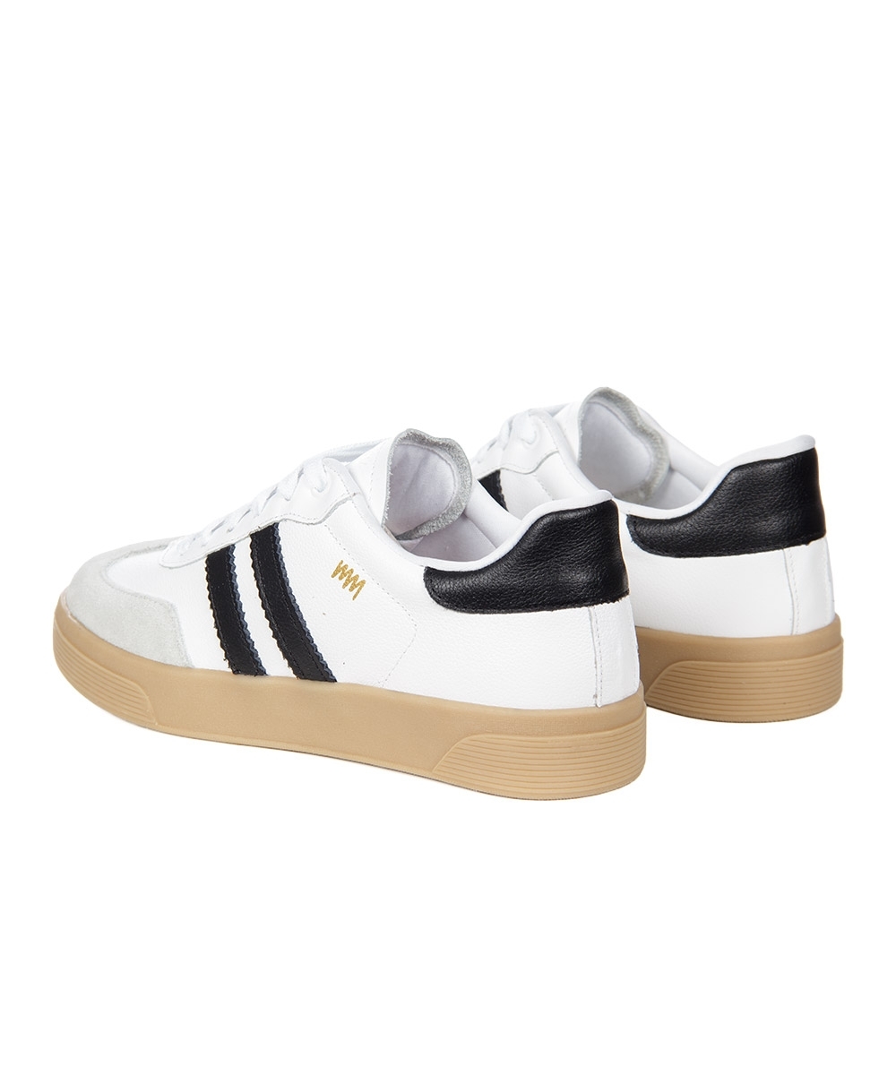 Tênis Feminino Marina Mello Casual Couro Branco