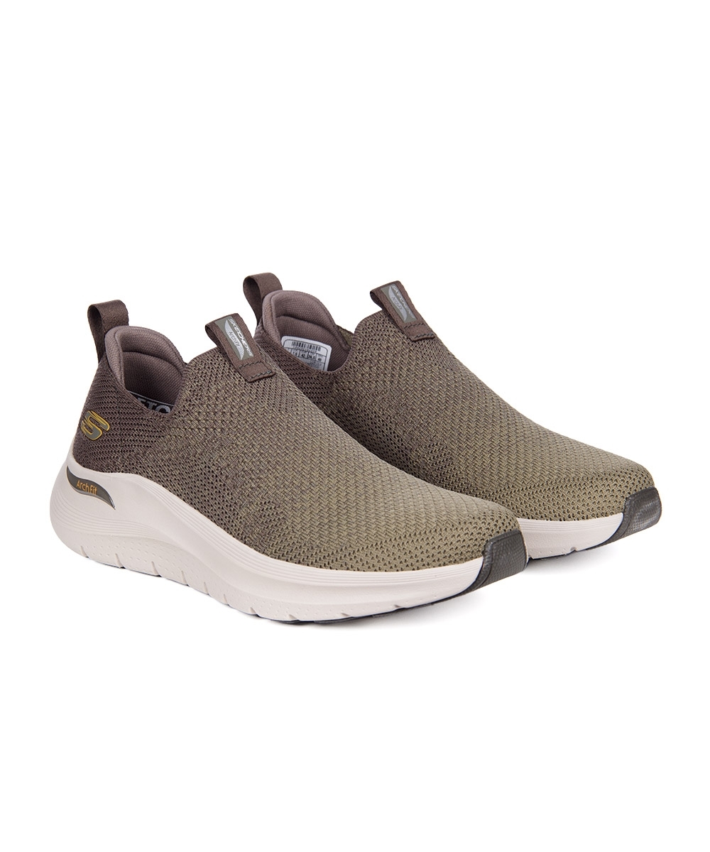 Tênis Masculino Skechers Arch Fit 2.0 Verde Oliva