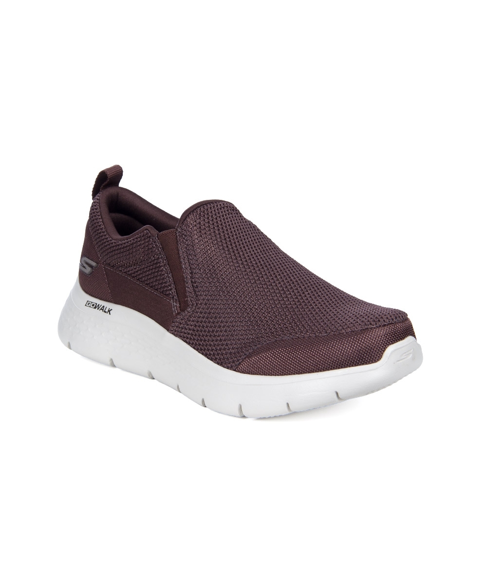 Tênis Masculino Skechers Slip On Go Walk Marrom