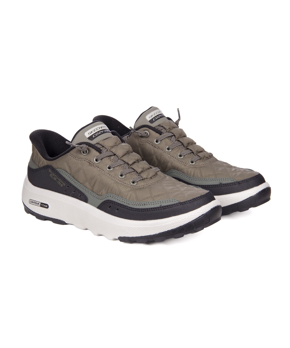 Tênis Masculino Skechers Contour Foam Taupy