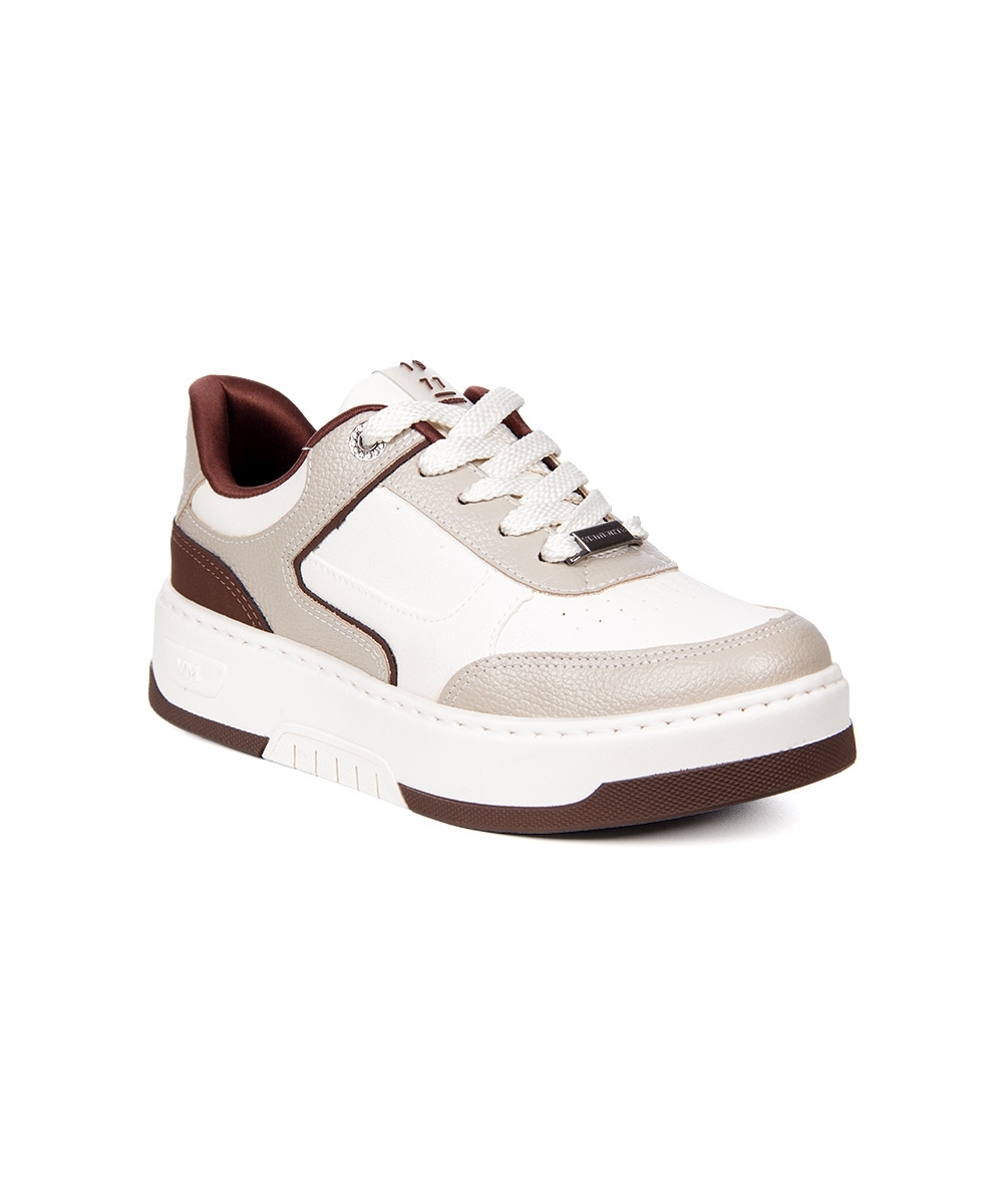 Tênis Feminino Via Marte Casual Sneaker Marfim