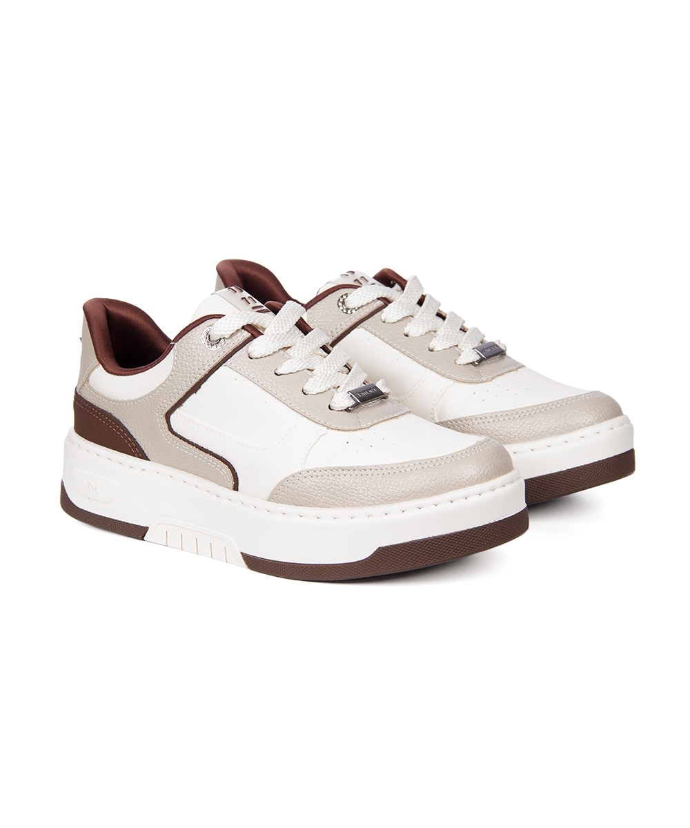 Tênis Feminino Via Marte Casual Sneaker Marfim