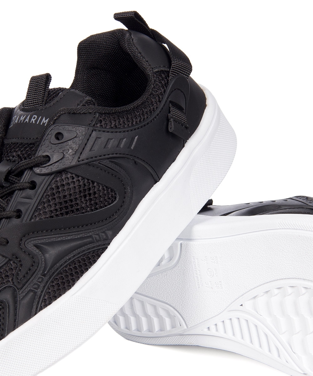 Tênis Casual Ramarim Diamante Preto