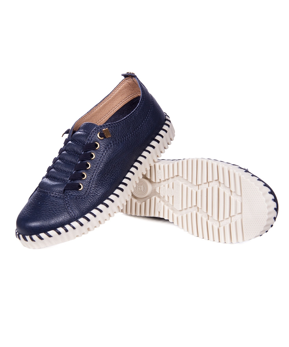 Tênis Feminino Bottero Bottwister Iii Couro Azul