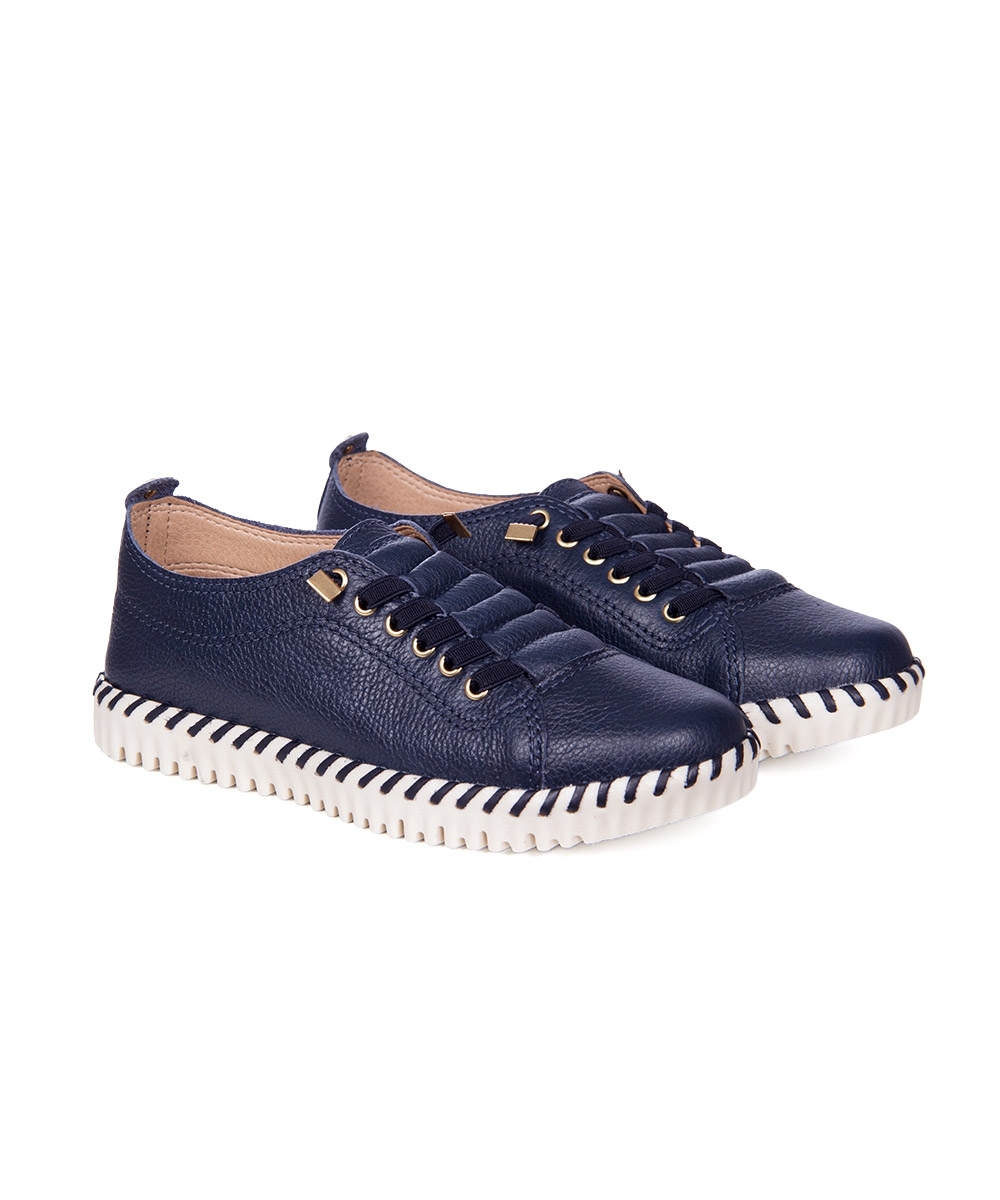 Tênis Feminino Bottero Bottwister Iii Couro Azul